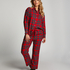 Pantalon de Pyjama Flanel, Rouge