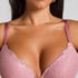 Voorgevormde push-up beugel bh Marine, Roze