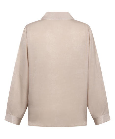 Veste à manches longues Satin, Beige