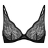 Soutien-gorge &agrave; armatures non-pr&eacute;form&eacute; Isabelle, Noir