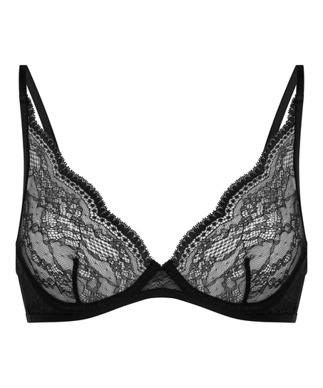 Soutien-gorge &agrave; armatures non-pr&eacute;form&eacute; Isabelle, Noir