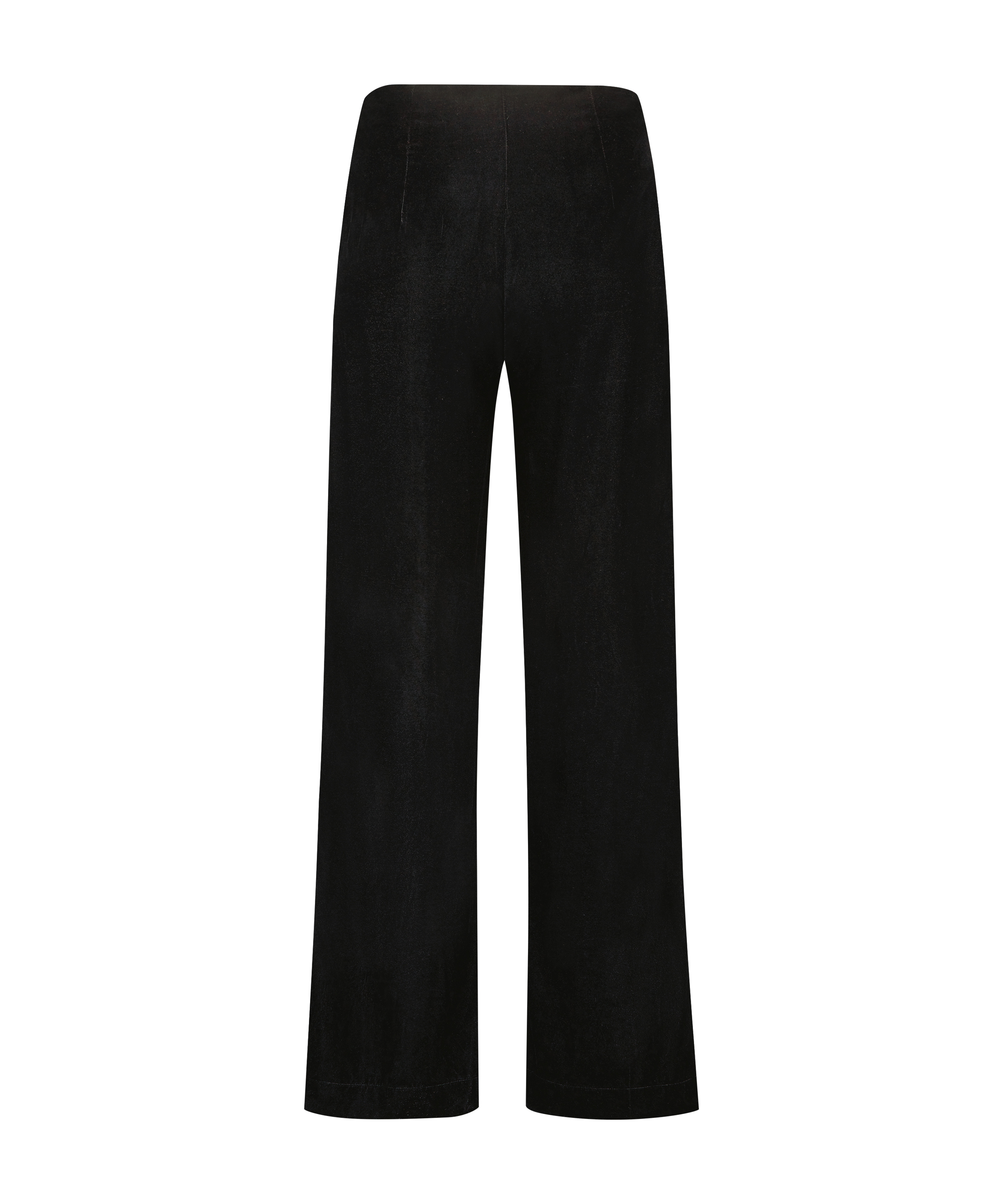 Petite Pantalon Palazzo Velvet Lucy Hale, Noir, main