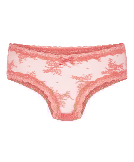 Brazilian V-shape mesh, Roze
