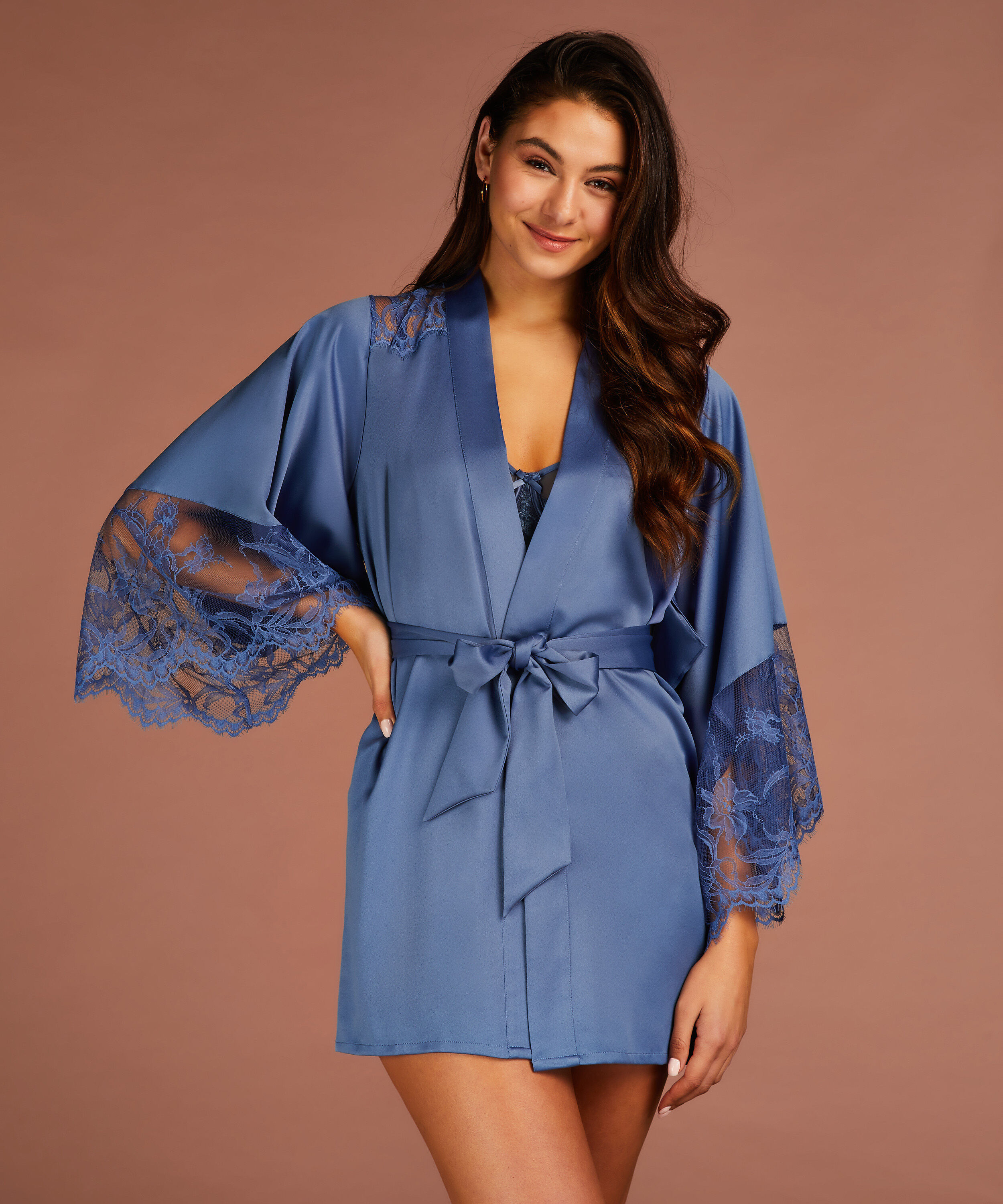 Kimono Sophia, Blauw