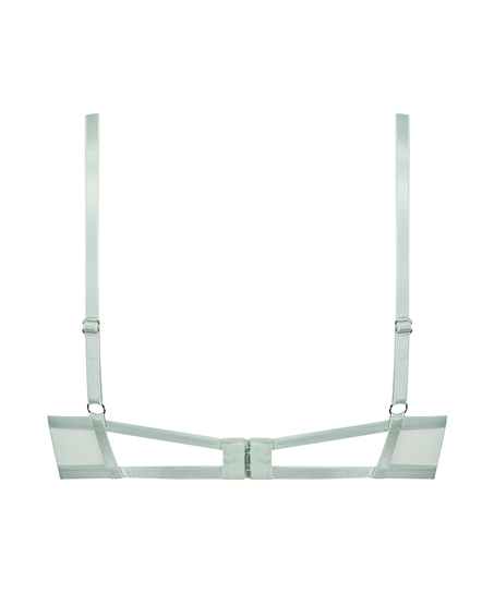 Voorgevormde push-up beugel bh Lillia, Groen