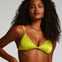 Triangel bikinitop Luna, Groen