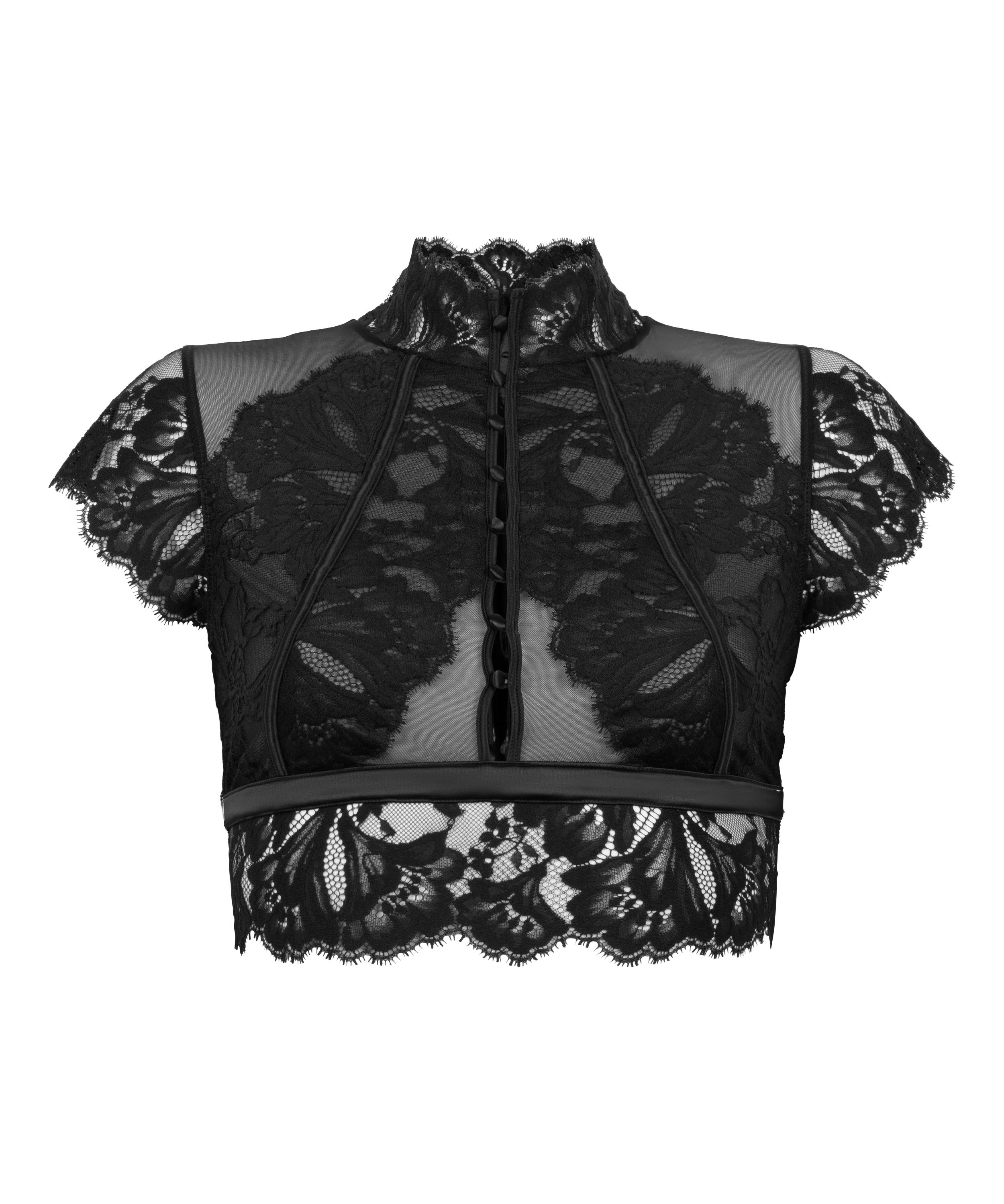 Brassi&egrave;re Amelia, Noir, main