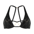 Niet-voorgevormde beugel bh Faye, Zwart