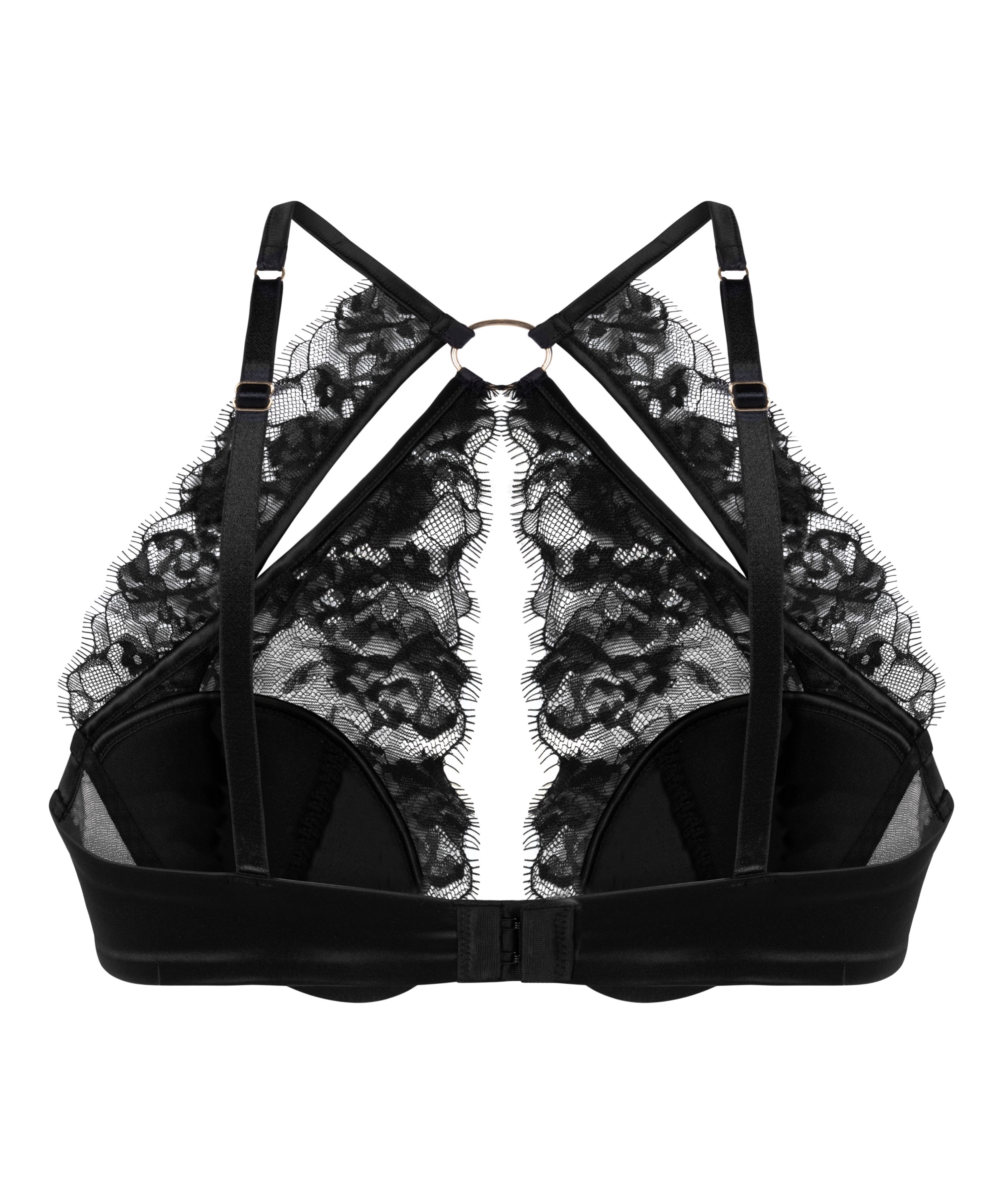Soutien-gorge à armatures rembourré Nienke, Noir, main