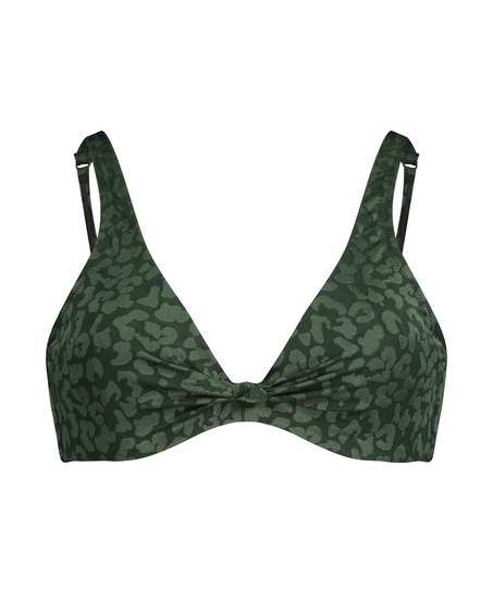 Haut de bikini &agrave; armatures non pr&eacute;form&eacute; Tonal, Vert
