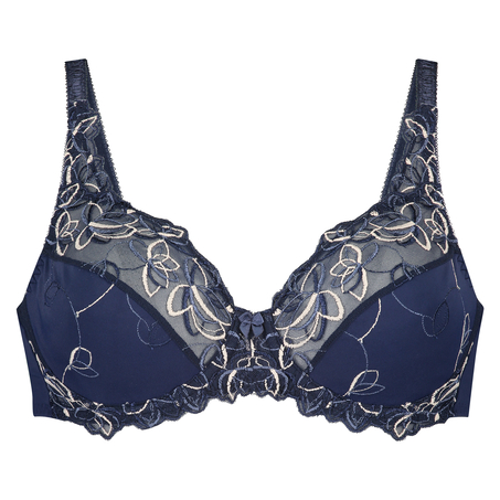 Soutien-gorge &agrave; armatures non-pr&eacute;form&eacute; Diva, Bleu