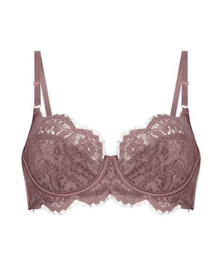 Niet-voorgevormde beugel bh Hannako, Paars