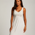 Slipdress Nora Lace, Wit