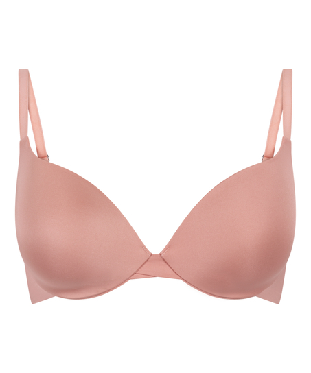 Voorgevormde push-up beugel bh Smooth, Roze