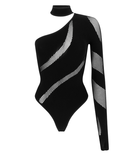 Asymmetrische body, Zwart