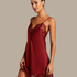 Slipdress Valerie, Rood
