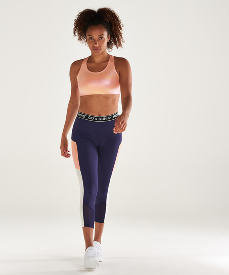 HKMX Regular waist capri, Blauw