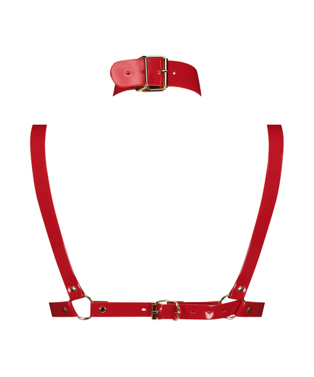 Private choker harnas, Rood