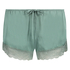 Pyjama short Satin, Groen