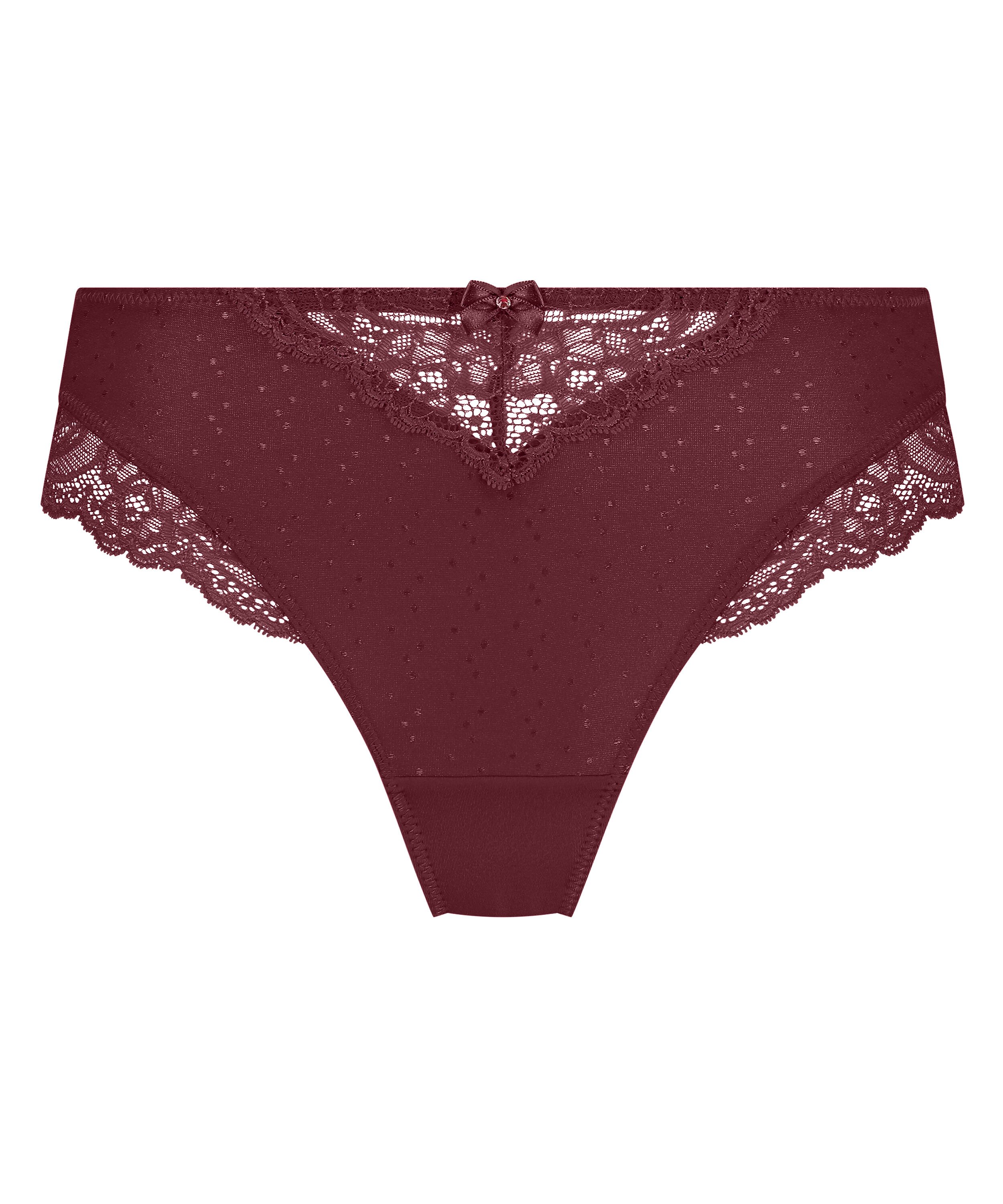 Hoge slip Sophie, Rood