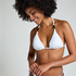 Triangel bikinitop Seashell, Wit