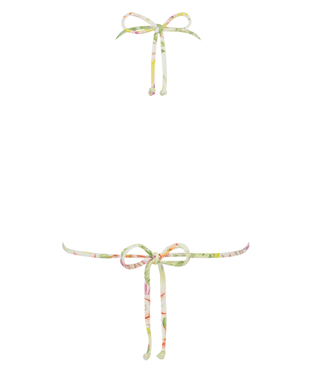Triangel bikinitop Tropics, Wit