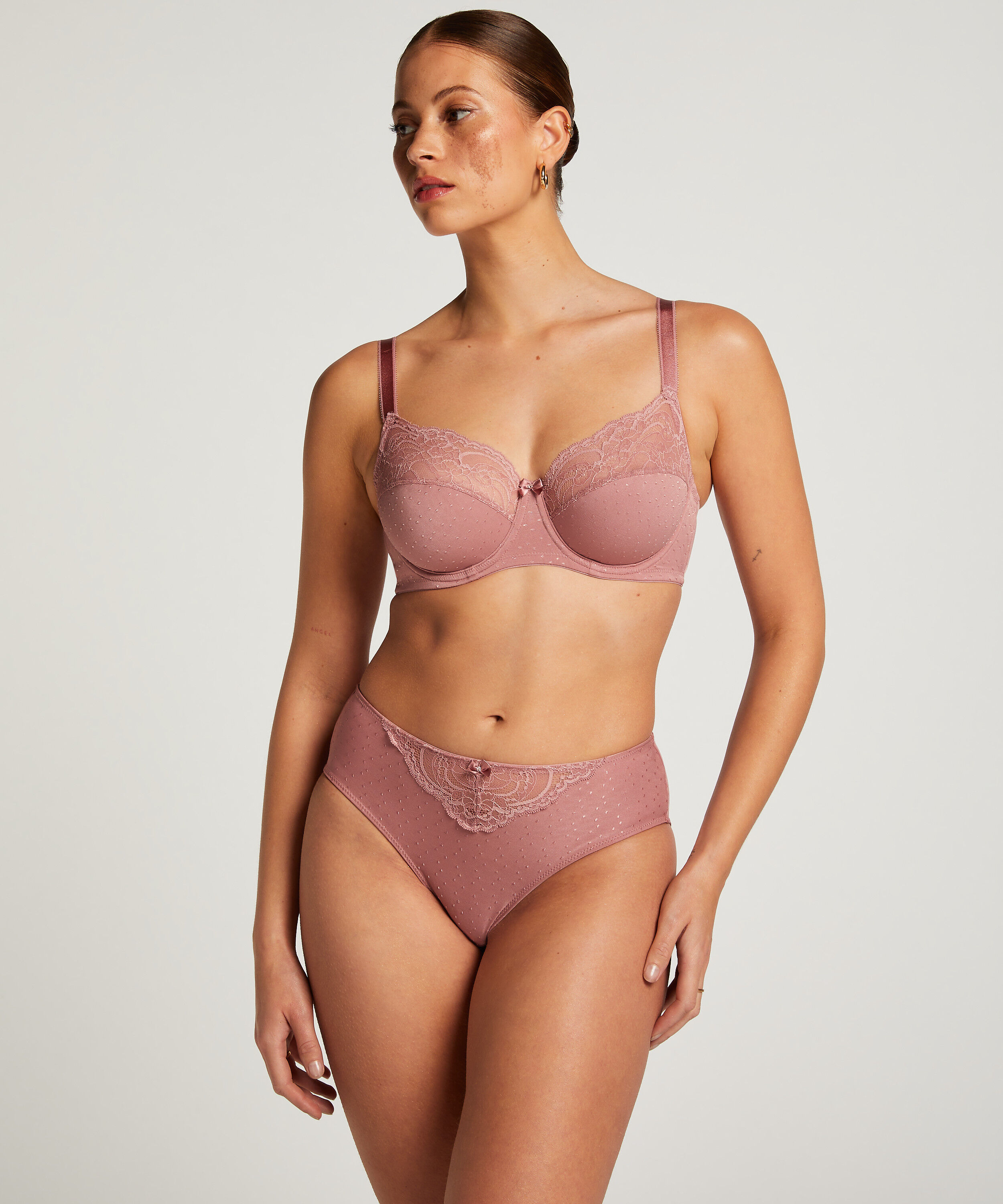 Hoge slip Sophie, Roze