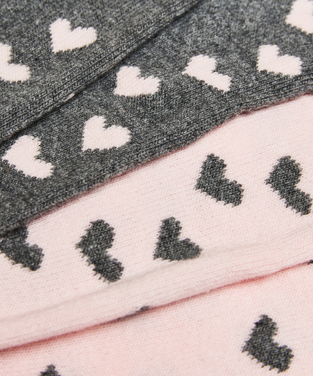 2 Paires de Chaussettes, Gris
