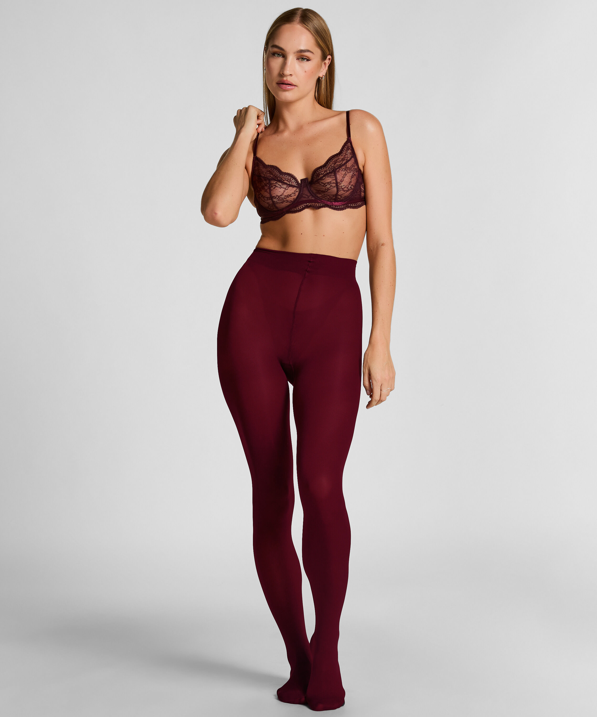Panty 50 Denier Velvet Touch, Paars Panty 50 Denier Velvet Touch, Paars