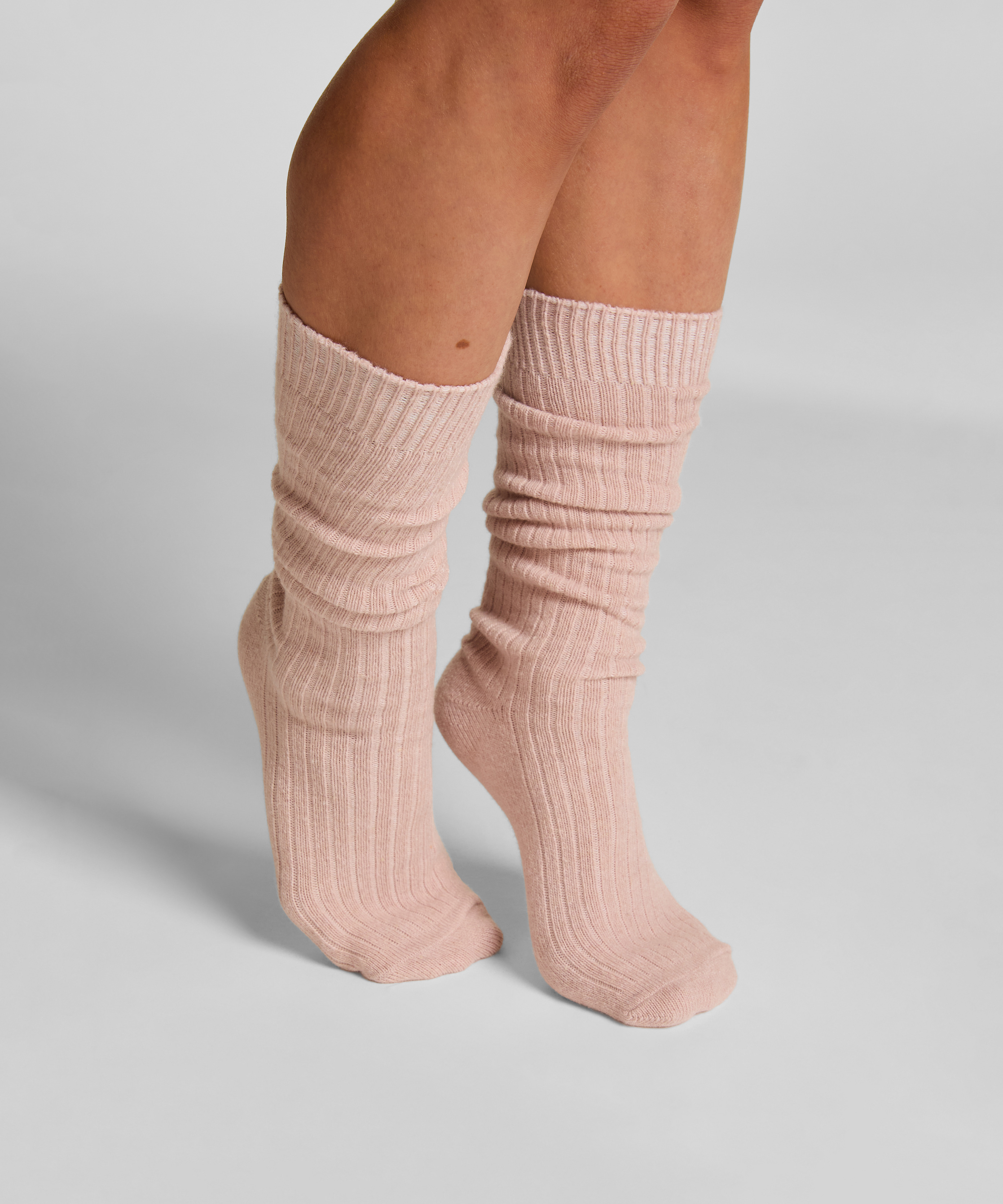 Sokken met Cashmere, Roze, main