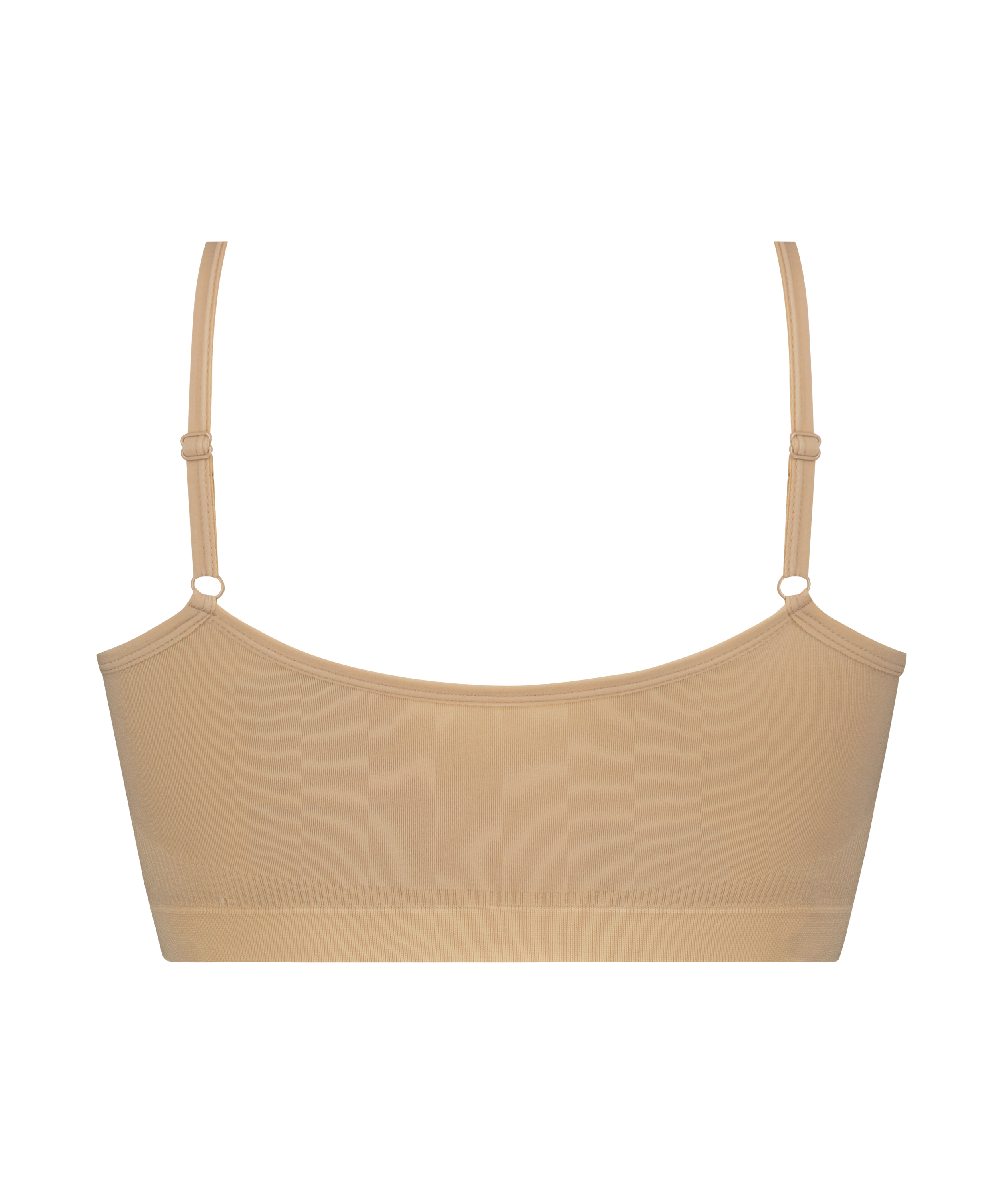 Strappy bralette, Beige, main