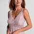 Slipdress Nora Lace, Roze