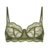 Soutien-gorge non-rembourr&eacute; &agrave; armatures Isabelle, Vert