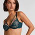Soutien-gorge &agrave; armatures non-rembourr&eacute; Amel, Bleu