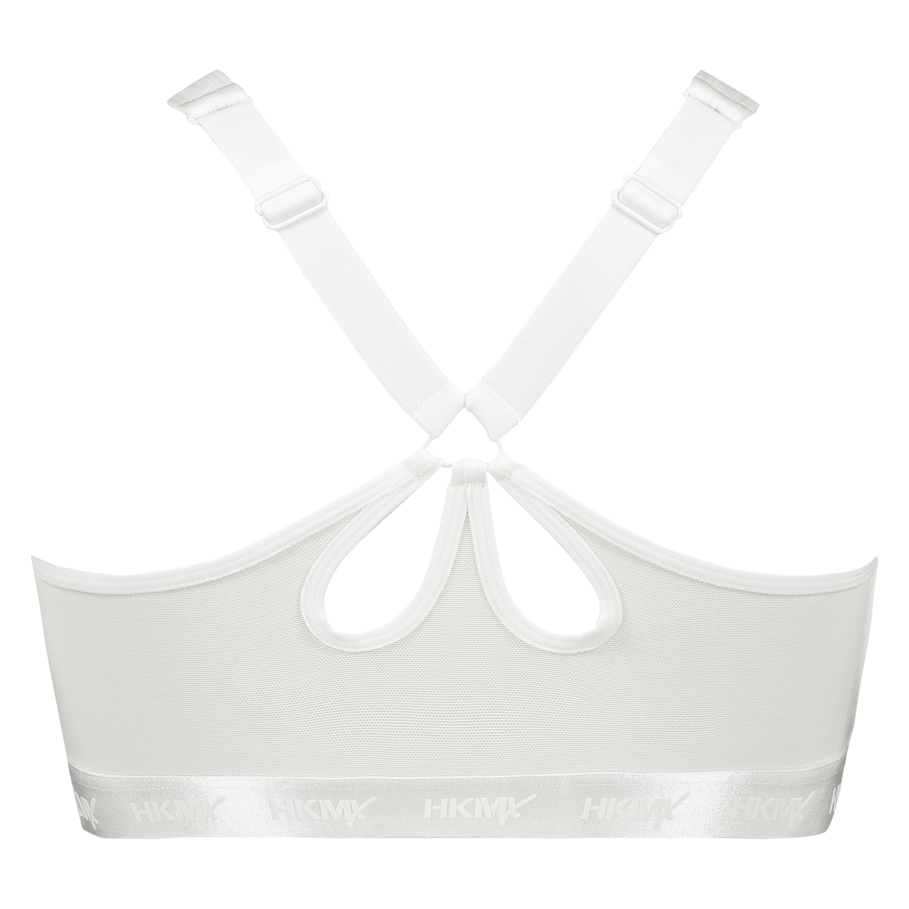 HKMX Soutien-gorge de sport The Pro Maintien niveau 3, Blanc, main