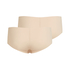 3-pack Invisible Short, Beige