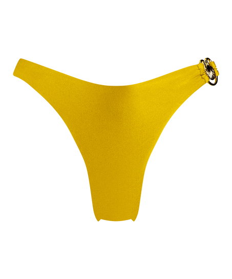 Slip de Bikini Échancrés Nice, Jaune