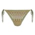 Bas de bikini à jambe haute Cali, Vert