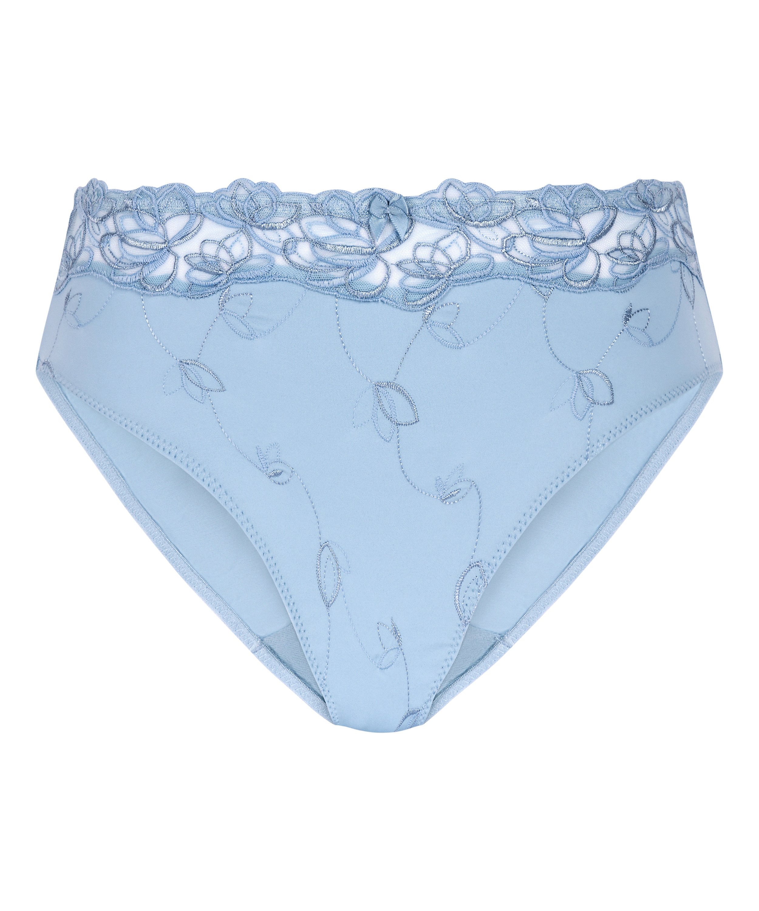 Slip taille haute Diva, Bleu, main