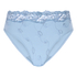 Slip taille haute Diva, Bleu