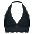 Voorgevormde halter bralette Marina, Zwart