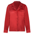 Jacket lange mouwen Satijn, Rood