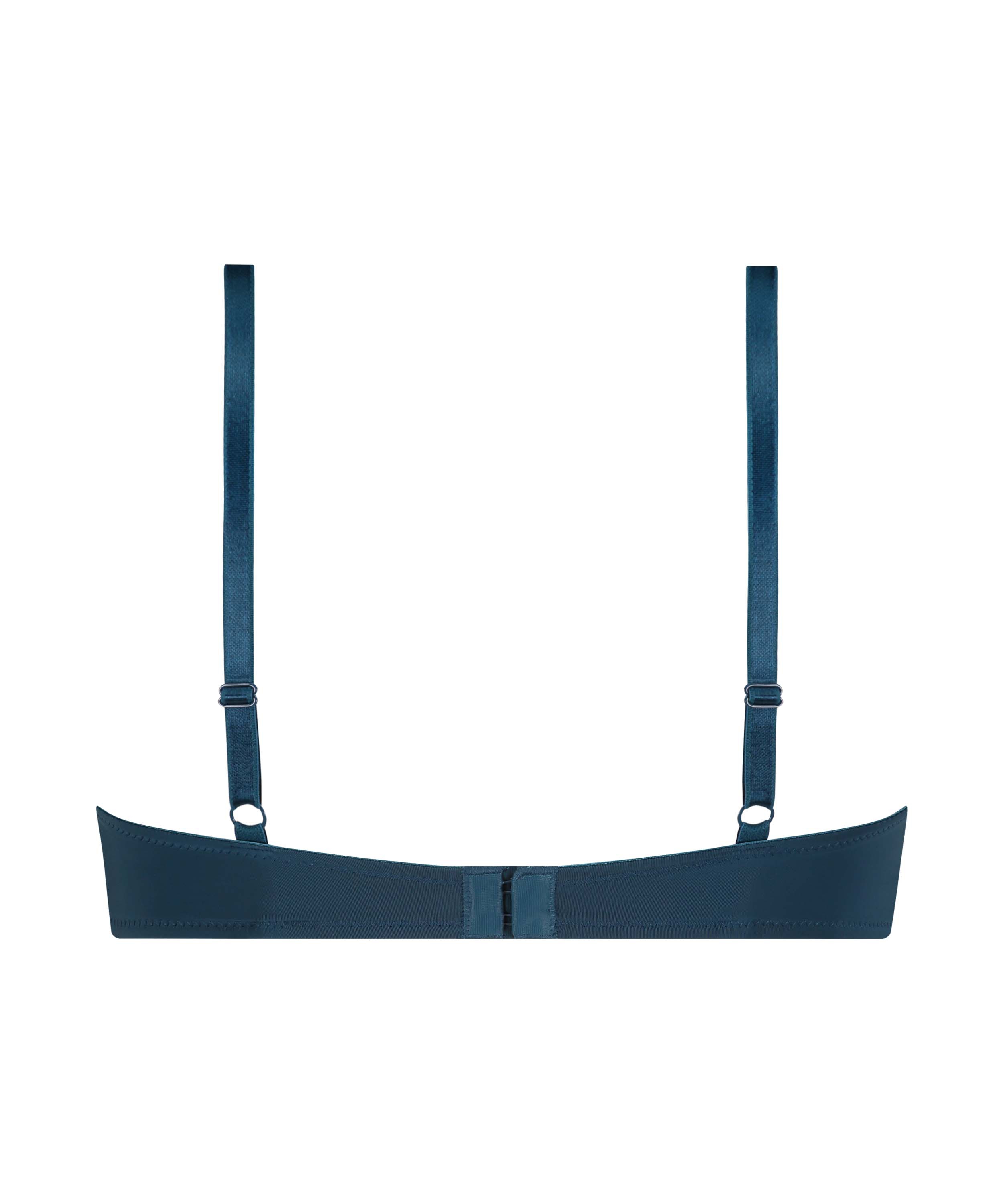 Soutien-gorge à armatures préformé Plunge, Bleu, main