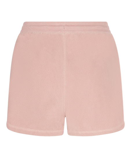 Short en polaire sportive, Rose
