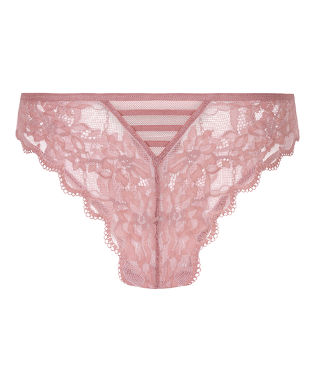 Slip brésilien Lisa, Rose