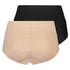 Lot de 2 Culotte sculptante lissante - Level 1, Beige