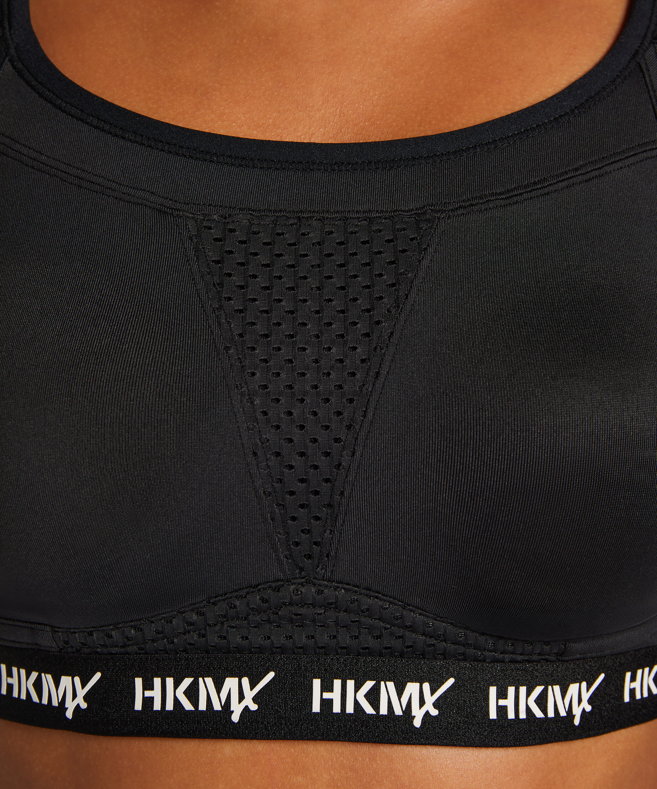HKM Basic Belmtex Grip 3/4 Trim Dark Blue/Dark Blue 158