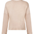 Pyjama top lange mouwen jersey, Beige