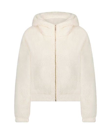 Jacket Fleece, Wit