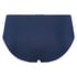 Slip taille haute Diva, Bleu